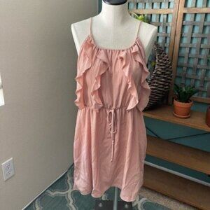 Peach Pink Flowy Dresses for Women - Beach Dress - Easter Dress - Summer Dresses